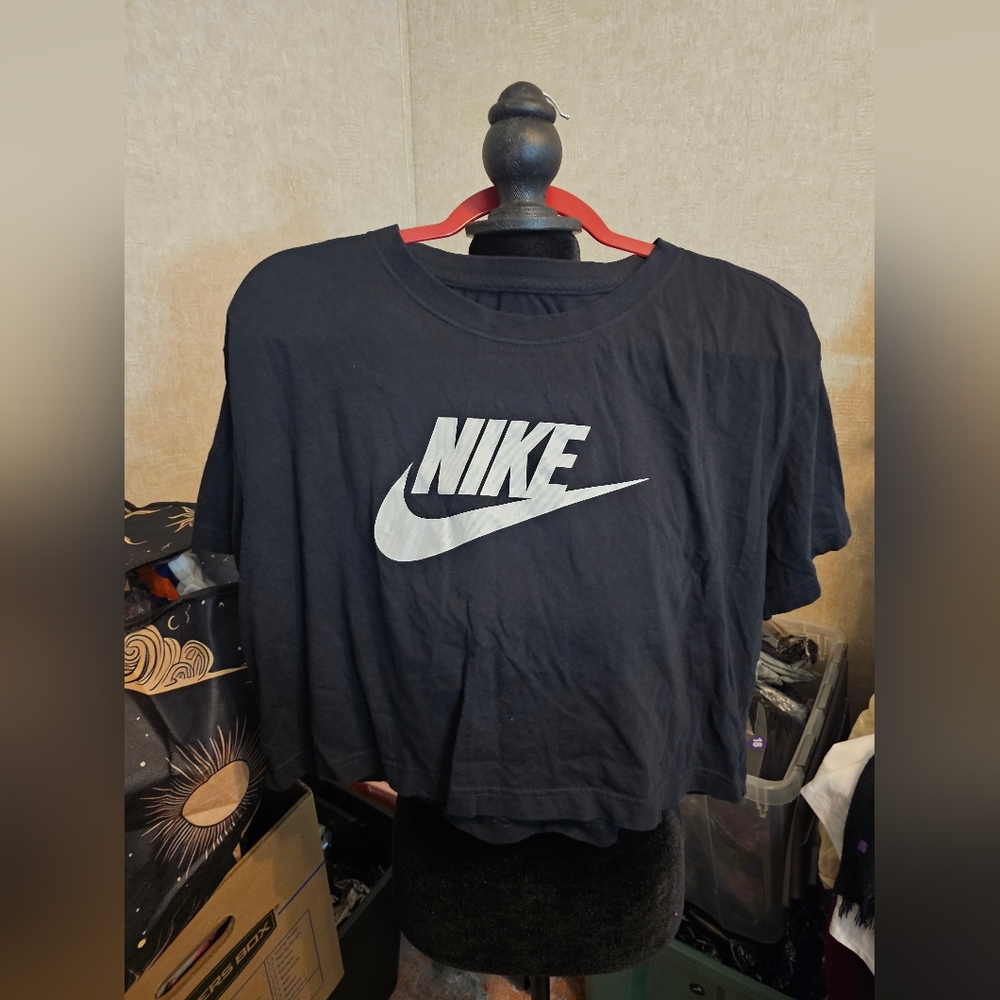 Nike Black Loose Fit Tee